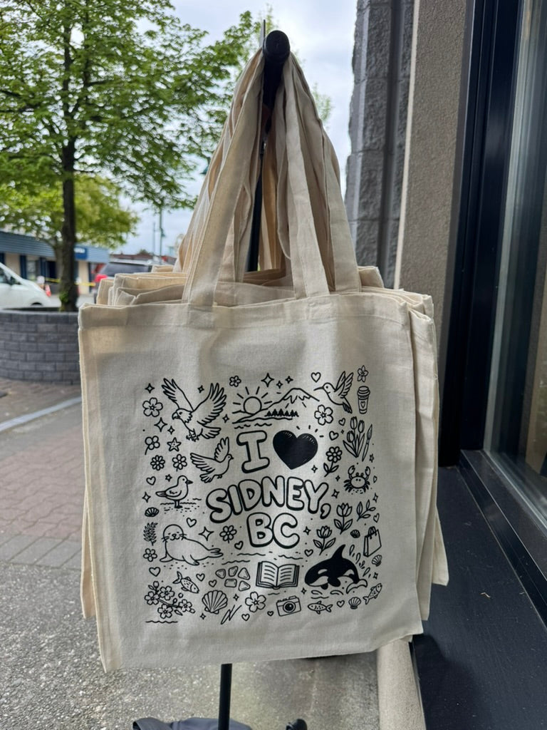 Tote Bag - I Love Sidney, BC