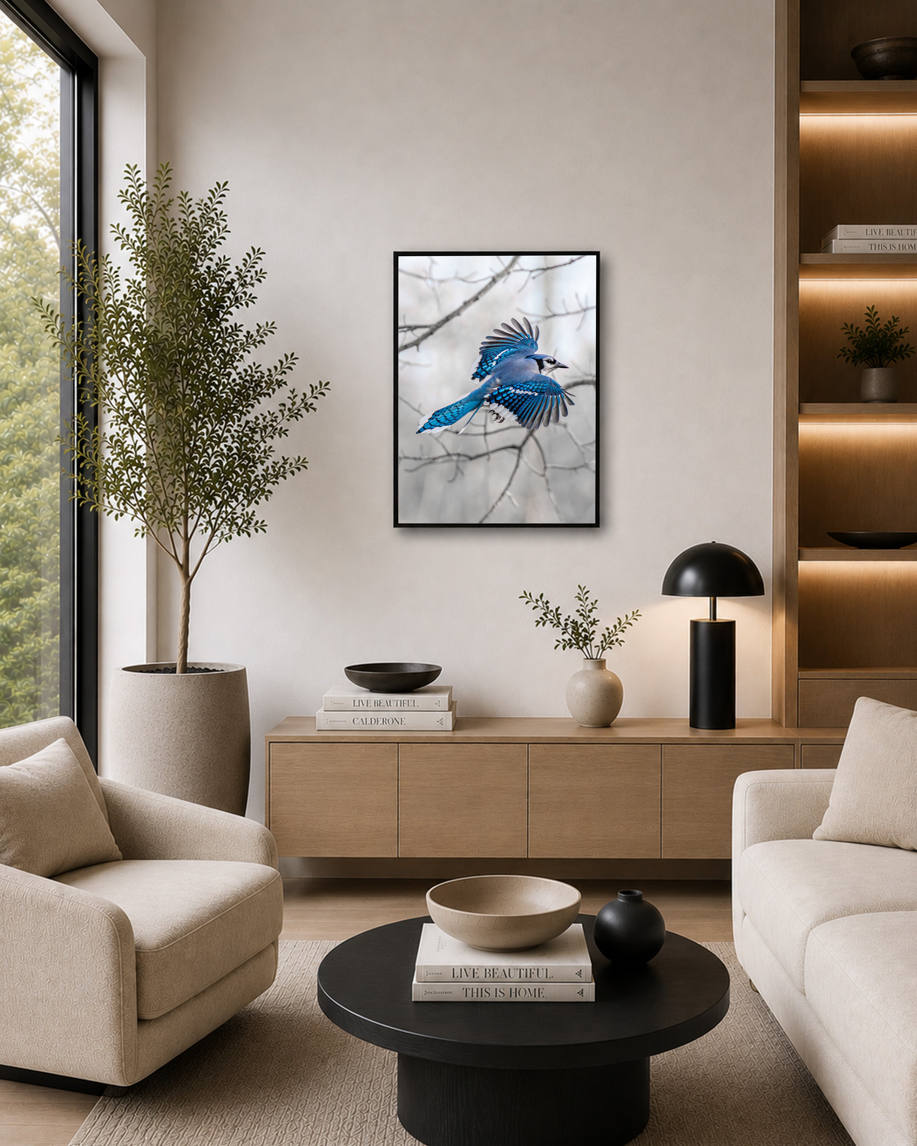 Blue Winged Winter