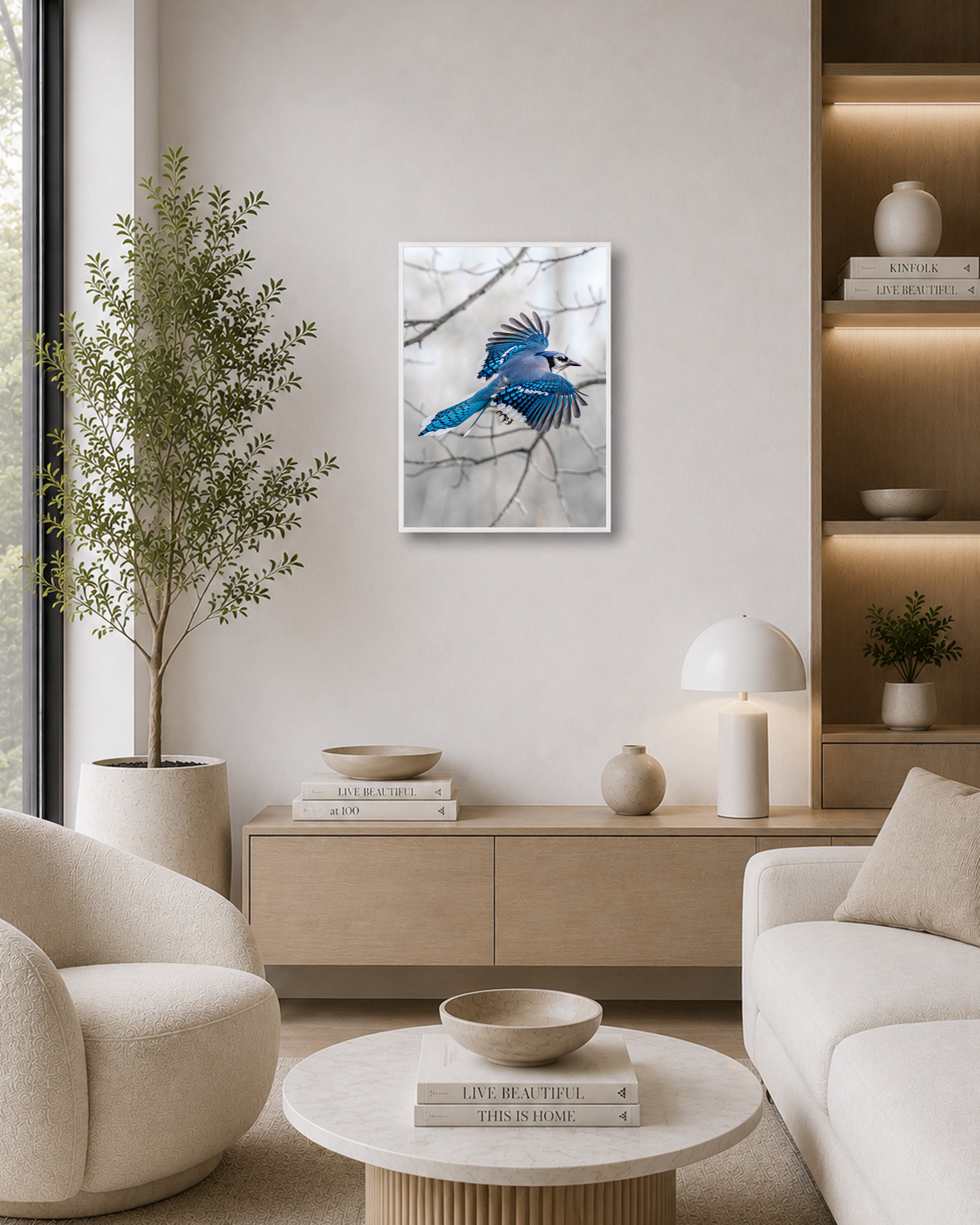 Blue Winged Winter