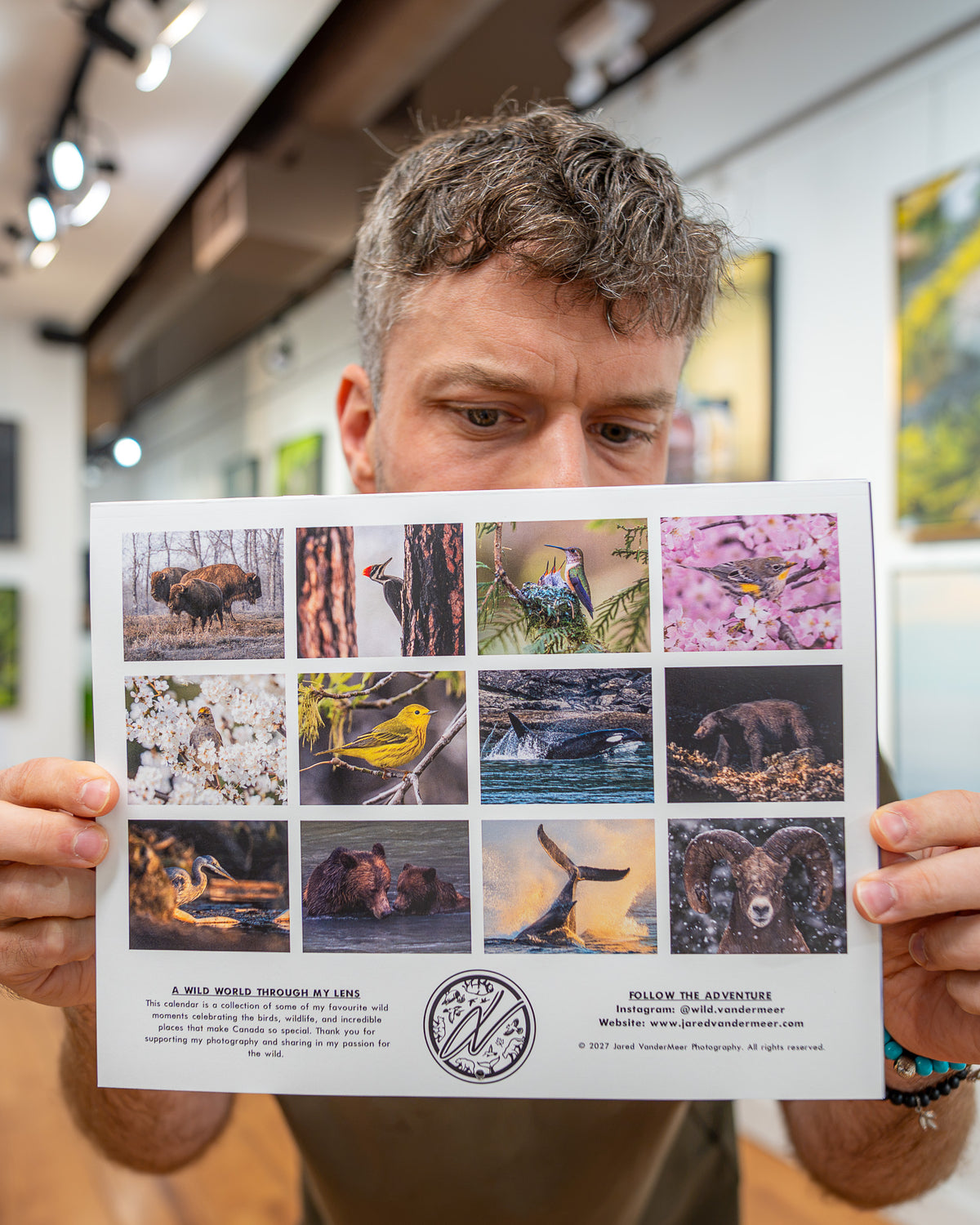 Bird And Wildlife Calendar 2027 - Jared VanderMeer