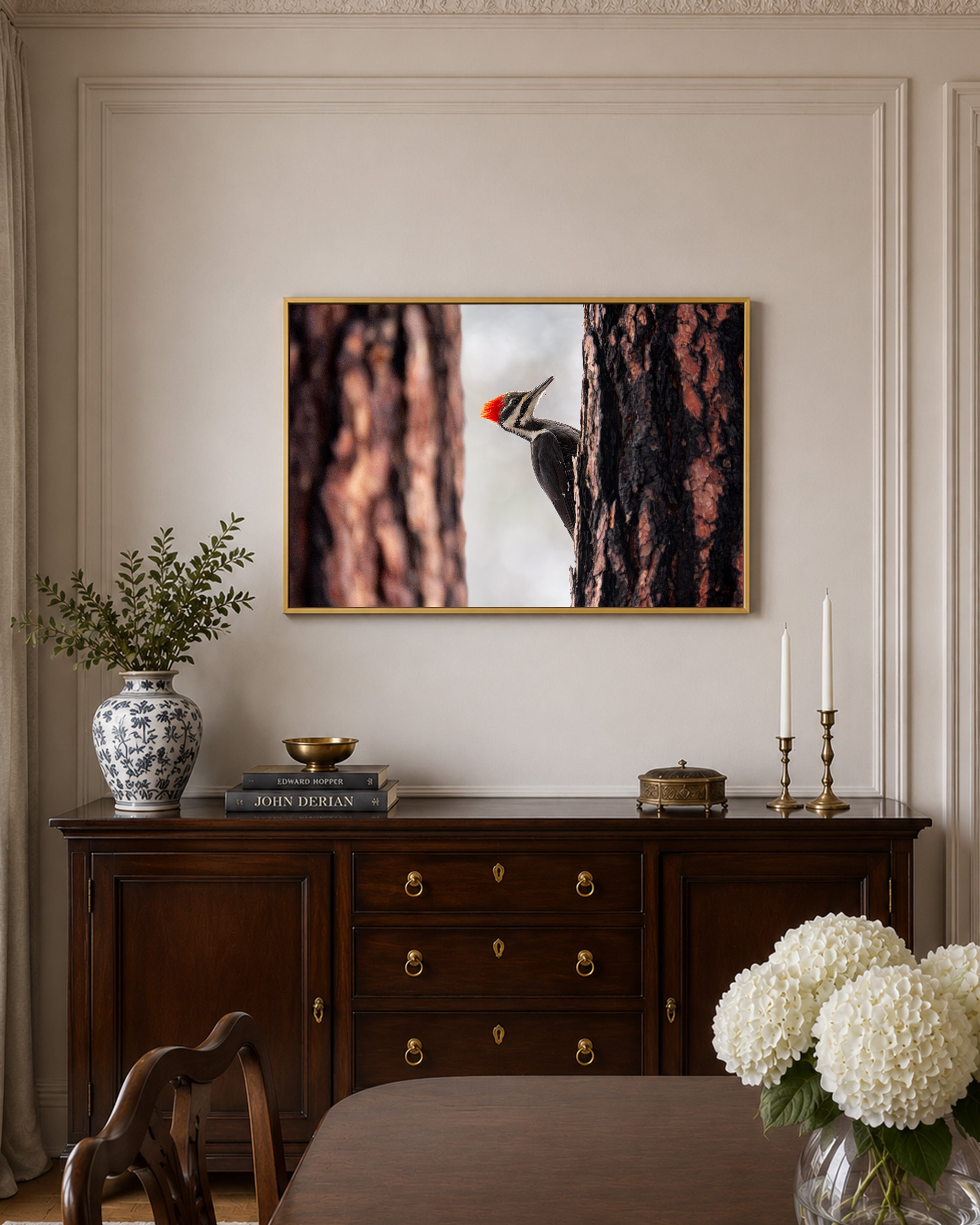 Red Barked Woodpecker