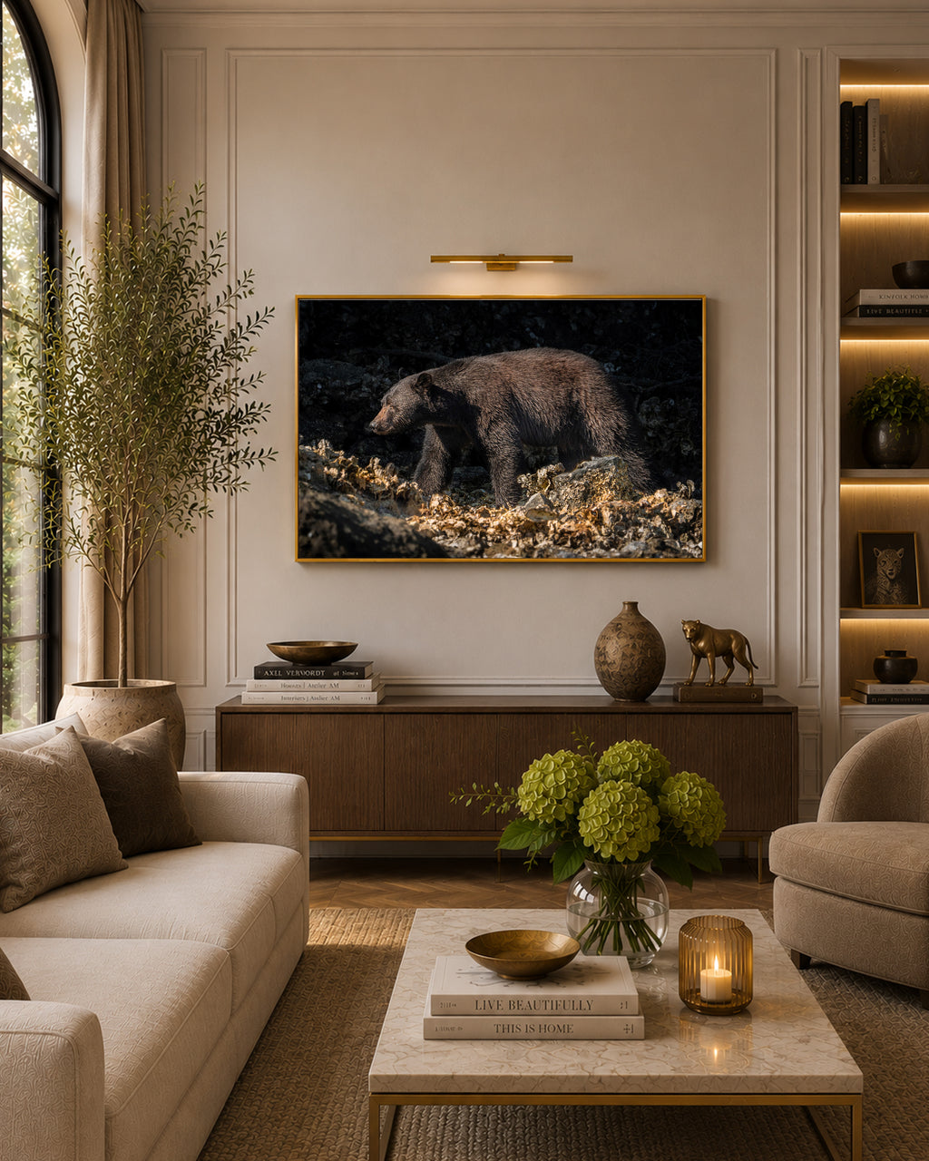 Sunkissed Black Bear